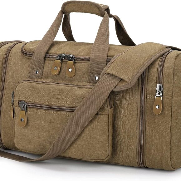 Other | Canvas Duffle Bag For Travel 6l Duffel Overnight Weekend ...